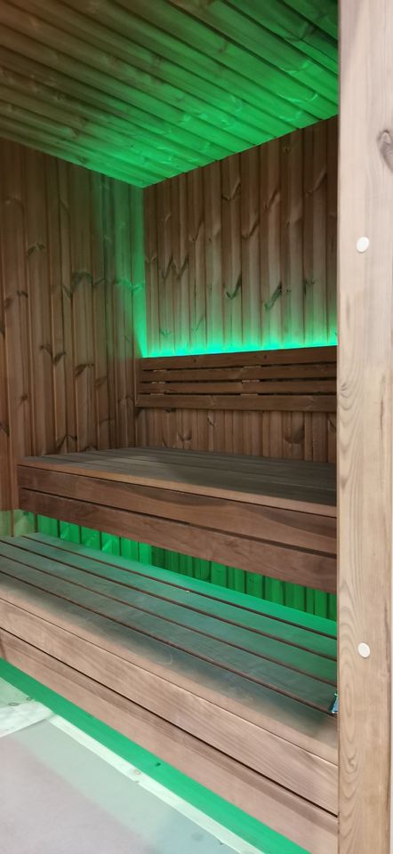 Luxuriöse Moderne Sauna / Luxus Saunahaus / 2,3 x 2,3 m