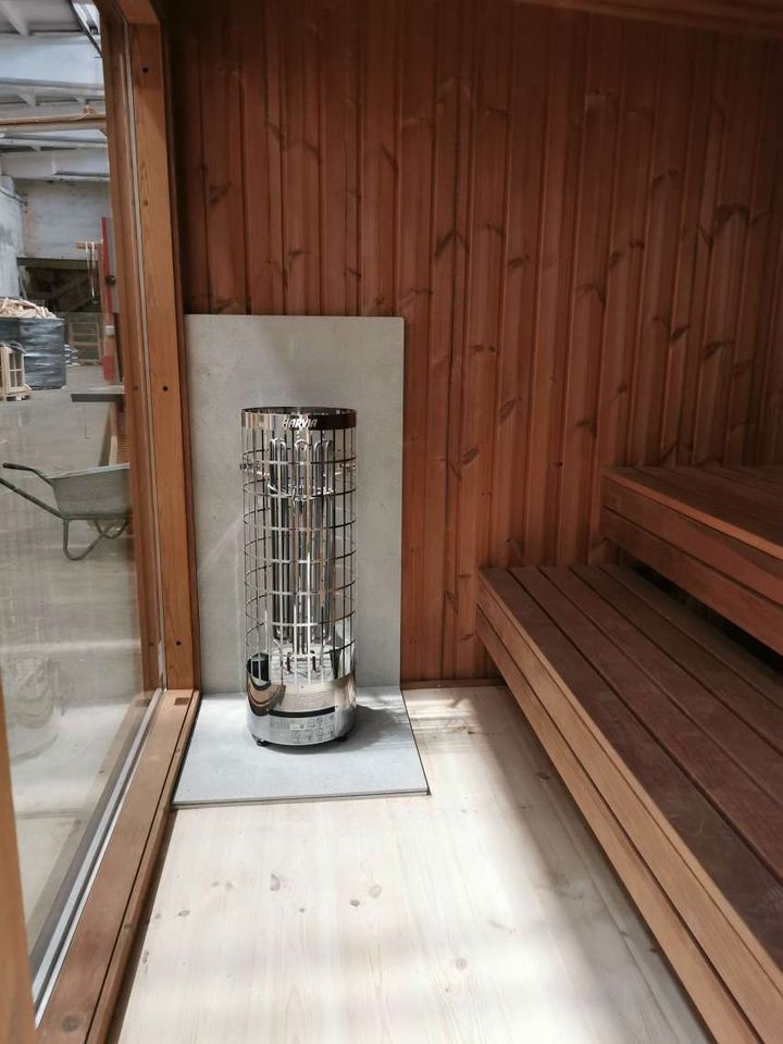 Luxuriöse Moderne Sauna / Luxus Saunahaus / 2,3 x 2,3 m