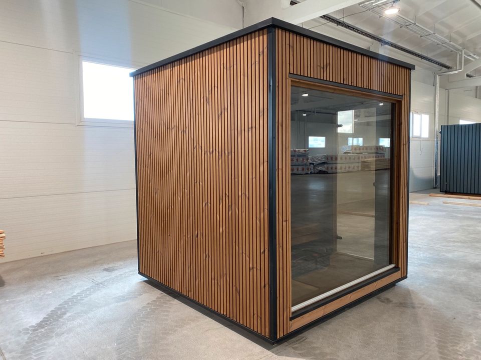 Luxuriöse Moderne Sauna / Luxus Saunahaus / 2,3 x 2,3 m