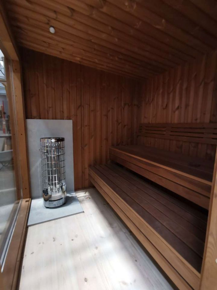 Luxuriöse Moderne Sauna / Luxus Saunahaus / 2,3 x 2,3 m