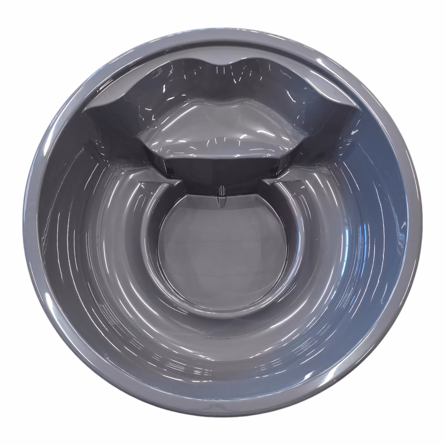 Premium Acryl-Hot Tub mit 20 Düsen (Graue Wanne)