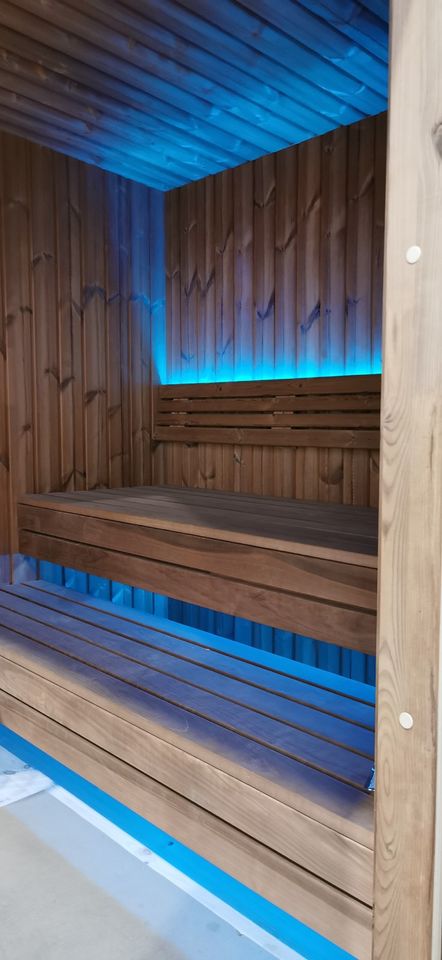Luxuriöse Moderne Sauna / Luxus Saunahaus / 2,3 x 2,3 m